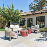 Rebel Beige Outdoor Sofa by Zuomod at Eve Furniture