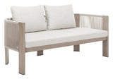 Rebel Beige Outdoor Sofa by Zuomod at Eve Furniture