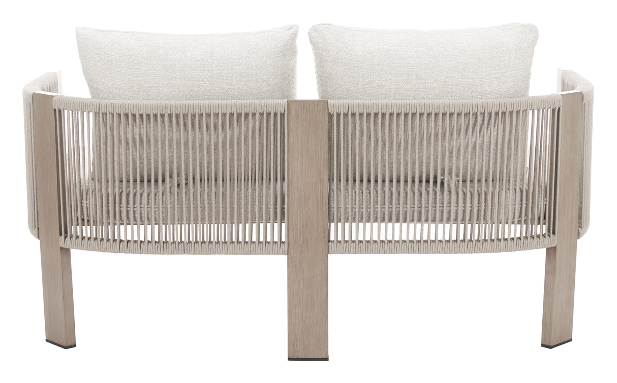 Rebel Beige Outdoor Sofa by Zuomod at Eve Furniture