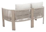 Rebel Beige Outdoor Sofa by Zuomod at Eve Furniture