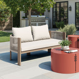 Rebel Beige Outdoor Sofa by Zuomod at Eve Furniture
