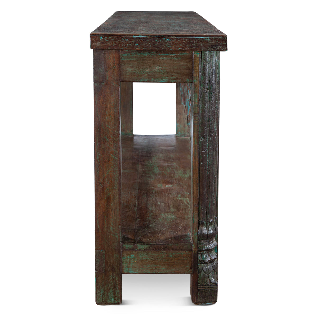 Reclaimed Door Console Table with Bottom Shelf by Home Trends & Design at Eve Furniture