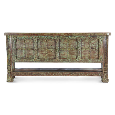 Reclaimed Door Console Table with Bottom Shelf by Home Trends & Design at Eve Furniture