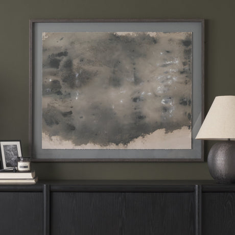 Recondite by Ira Havuka Hand-Embellished Framed Artwork Matted under Glass by Mercana at Eve Furniture