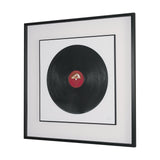 Record by Deborah Revell Hand Embelished Framed Art Print Matted under Glass by Mercana at Eve Furniture