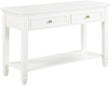 Rectangular Buttermilk 2-Drawer Sofa Table by Coaster at Eve Furniture