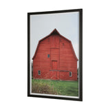 Red Barn I by Mercana Studio a Hand Embellished Textured Framed Photo Art Print Matted under Glass by Mercana at Eve Furniture
