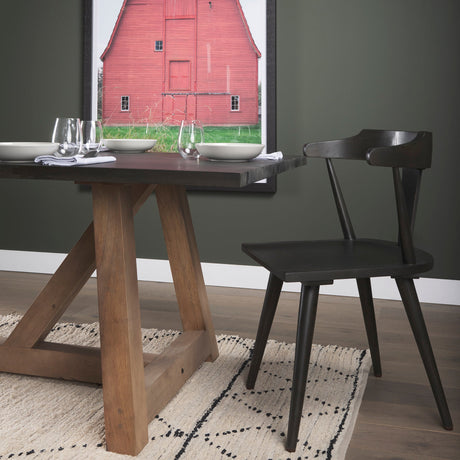 Red Barn I by Mercana Studio a Hand Embellished Textured Framed Photo Art Print Matted under Glass by Mercana at Eve Furniture