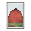 Red Barn I by Mercana Studio a Hand Embellished Textured Framed Photo Art Print Matted under Glass by Mercana at Eve Furniture