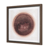 Red Eclipse by Mercana Studio Hand Embellished Framed Print under Glass by Mercana at Eve Furniture