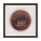 Red Eclipse by Mercana Studio Hand Embellished Framed Print under Glass by Mercana at Eve Furniture