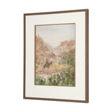 Red Rock Country II by Mercana Studio Hand-Embellished Framed Artwork Matted under Glass by Mercana at Eve Furniture