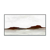 Red Rock Red/White Painting Art 72x36 by Buddy Whitlock by Classic Home at Eve Furniture