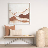 Red Rock View by Studio M a handmade Original Framed Artwork under Glass by Mercana at Eve Furniture