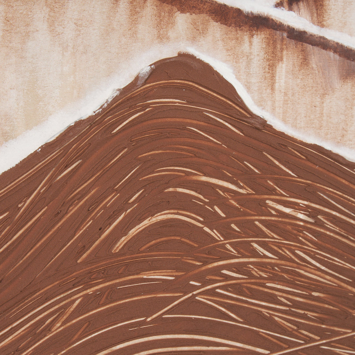 Red Rock View II by Studio M a handmade Original Framed 3D Textured Artwork under Glass by Mercana at Eve Furniture