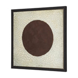 Red Sun by Mercana Studio a Hand Embellished Textured Framed Canvas by Mercana at Eve Furniture