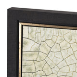 Red Sun by Mercana Studio a Hand Embellished Textured Framed Canvas by Mercana at Eve Furniture