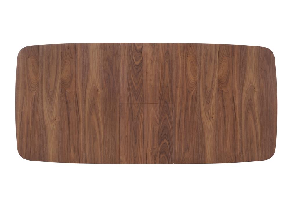 Redbridge Natural Walnut Butterfly Leaf Dining Table