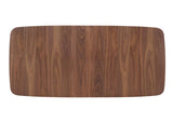 Redbridge Natural Walnut Butterfly Leaf Dining Table