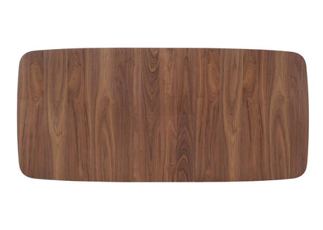 Redbridge Natural Walnut Butterfly Leaf Dining Table