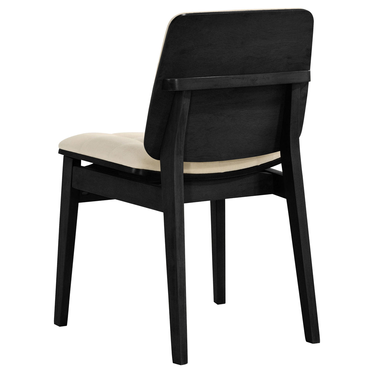 Redbridge Cream/Black Velvet Upholstered Side Chair (Set of 2) by Coaster at Eve Furniture
