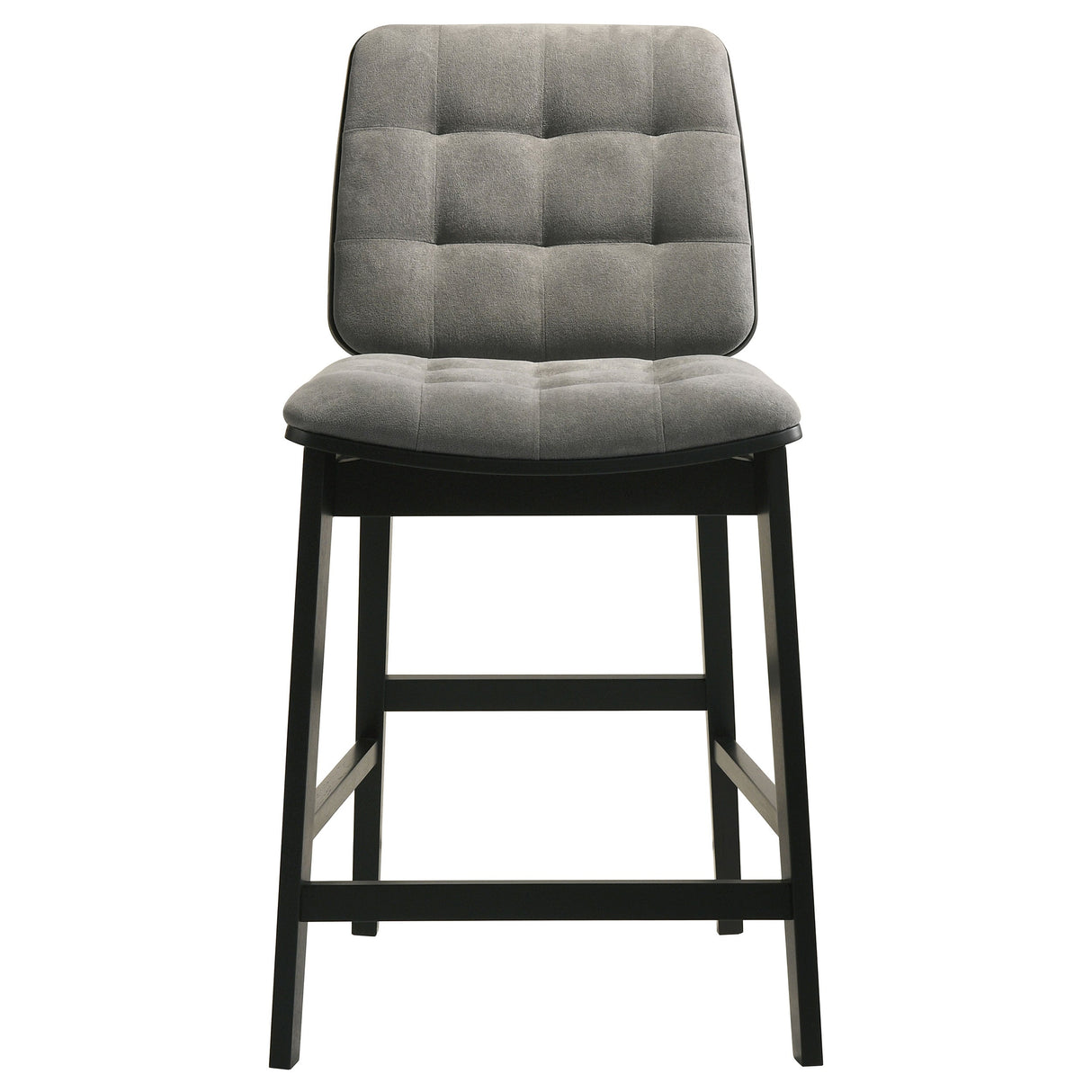 Redbridge Grey/Black Velvet Upholstered Counter Chair (Set of 2) by Coaster at Eve Furniture