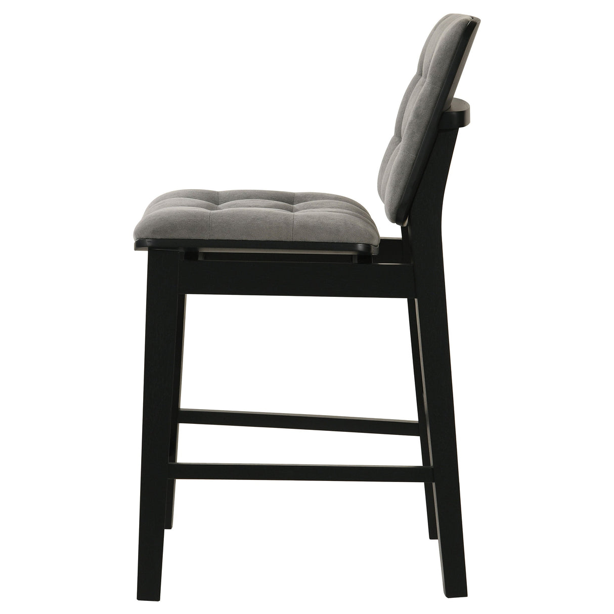 Redbridge Grey/Black Velvet Upholstered Counter Chair (Set of 2) by Coaster at Eve Furniture