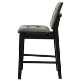 Redbridge Grey/Black Velvet Upholstered Counter Chair (Set of 2) by Coaster at Eve Furniture