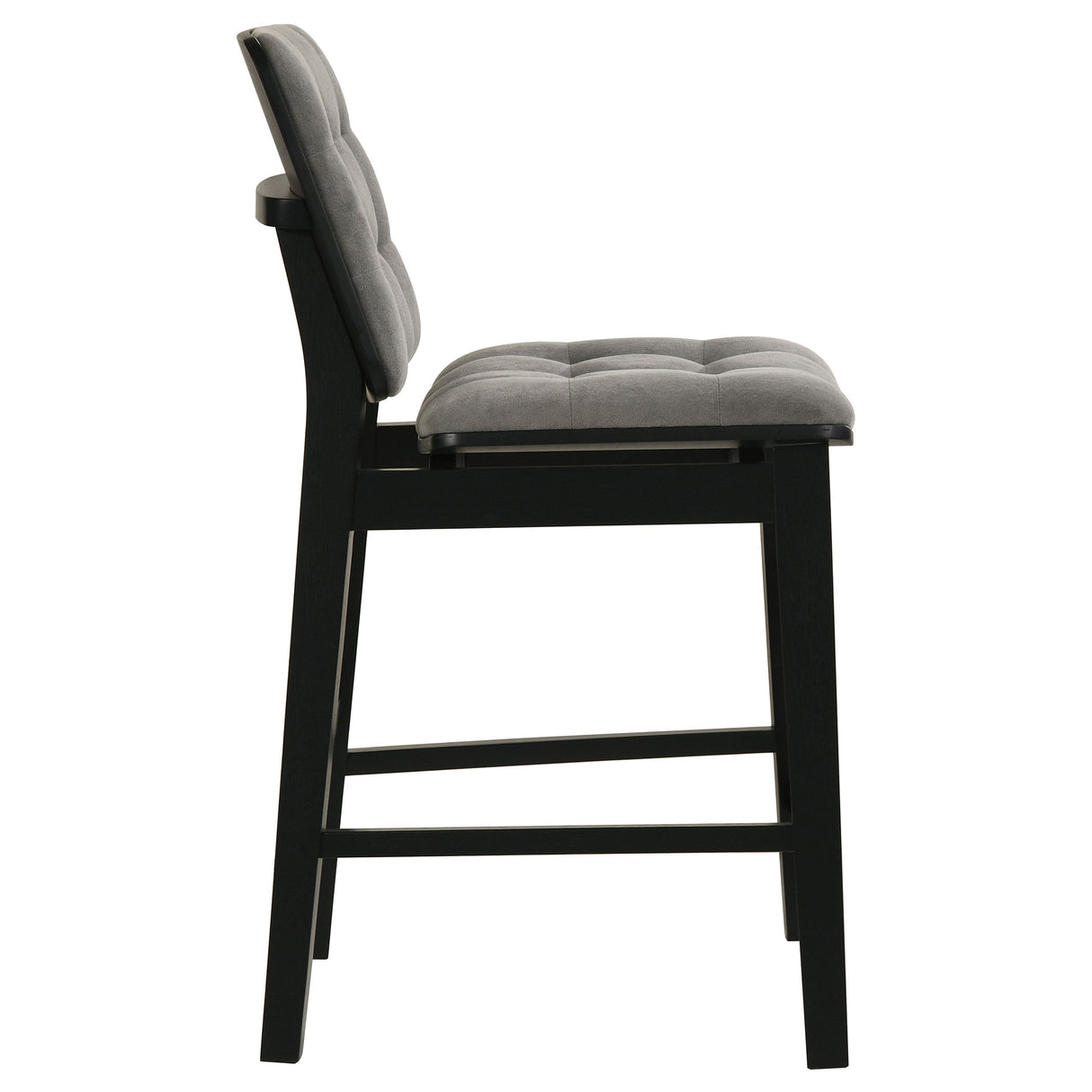 Redbridge Grey/Black Velvet Upholstered Counter Chair (Set of 2) by Coaster at Eve Furniture