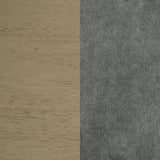 Redbridge Grey/Natural Oak Velvet Upholstered Counter Chair (Set of 2) by Coaster at Eve Furniture
