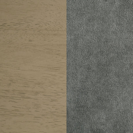 Redbridge Grey/Natural Oak Velvet Upholstered Counter Chair (Set of 2) by Coaster at Eve Furniture