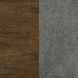 Redbridge Grey/Walnut Velvet Upholstered Counter Chair (Set of 2) by Coaster at Eve Furniture