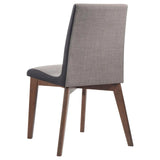 Redbridge Natural Walnut/Gray 5-Piece Dining Set by Coaster at Eve Furniture