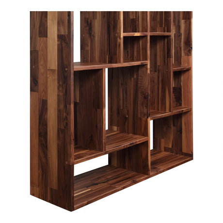 Redemption Shelf Walnut Brown by Moe's Home at Eve Furniture