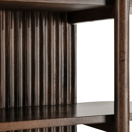 Redford Bookcase - Bark Brown by Classic Home at Eve Furniture
