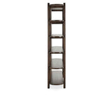 Redford Brown Tall Bookcase by Classic Home at Eve Furniture