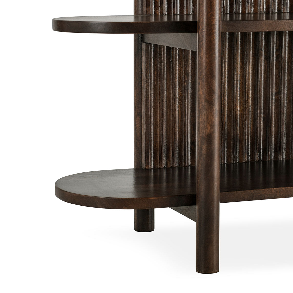 Redford Brown Tall Bookcase by Classic Home at Eve Furniture