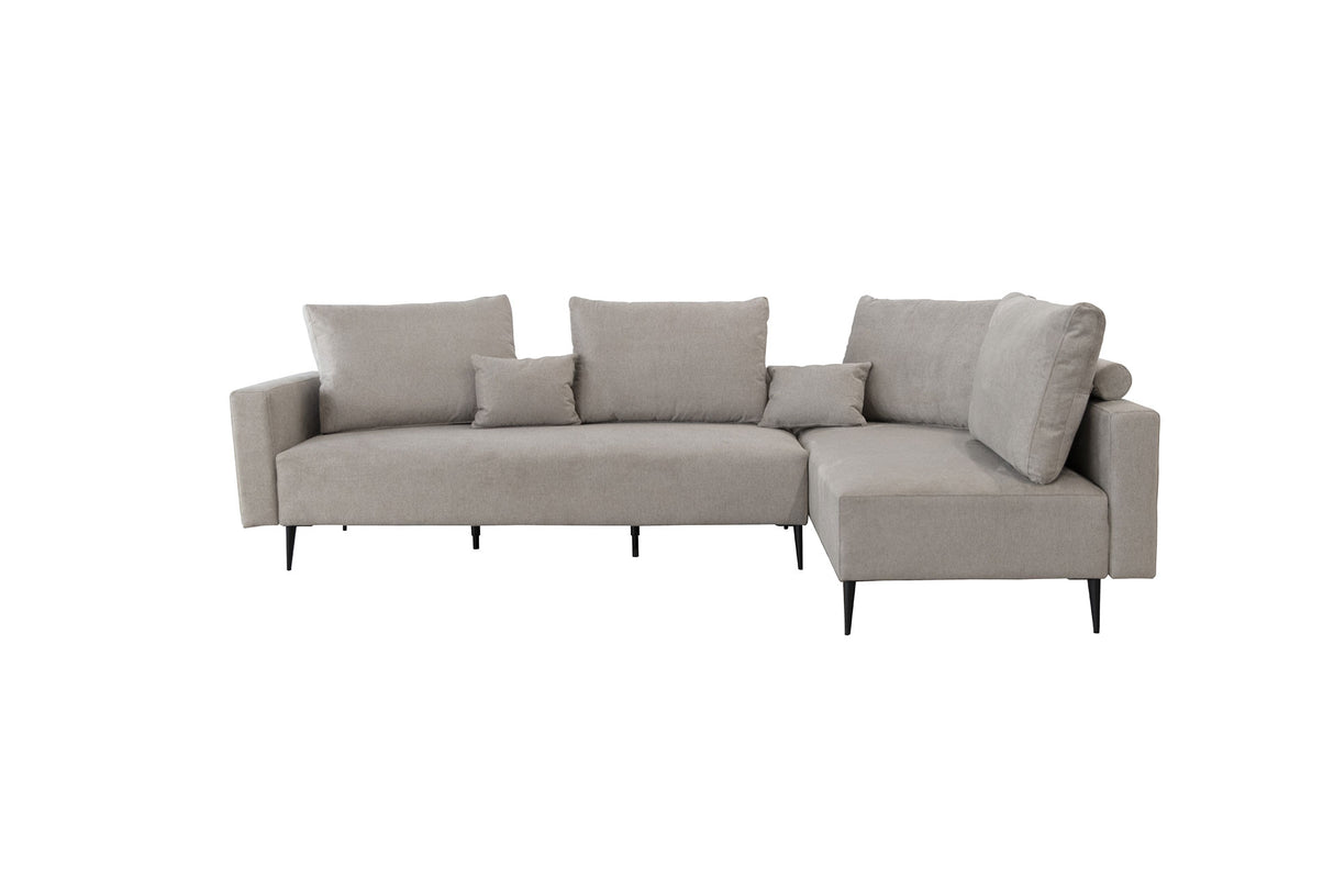 Redford Sectional Beige by ESF Furniture at Eve Furniture