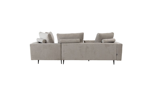 Redford Sectional Beige by ESF Furniture at Eve Furniture