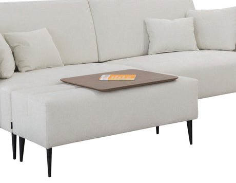 Redford Sectional Beige by ESF Furniture at Eve Furniture