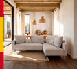Redford Sectional Beige by ESF Furniture at Eve Furniture