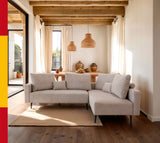Redford Sectional Beige by ESF Furniture at Eve Furniture