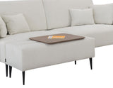 Redford Sectional Grey by ESF Furniture at Eve Furniture