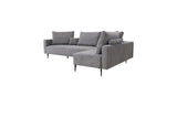 Redford Sectional Grey by ESF Furniture at Eve Furniture