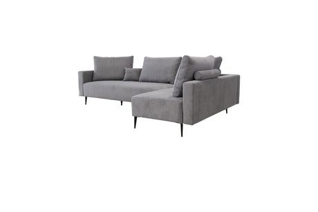 Redford Sectional Grey by ESF Furniture at Eve Furniture