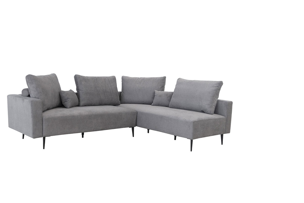 Redford Sectional Grey by ESF Furniture at Eve Furniture
