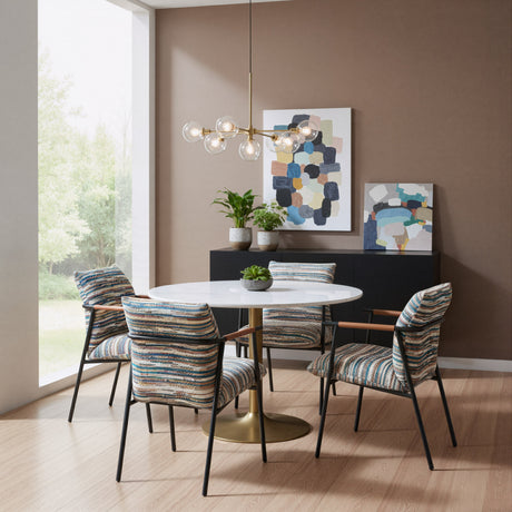 Reduga Multicolor Dining Chair by Zuomod at Eve Furniture