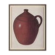 Redware Jug by Mercana Studio a Hand Embellished Textured Framed Art Photograph by Mercana at Eve Furniture