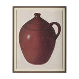 Redware Jug by Mercana Studio a Hand Embellished Textured Framed Art Photograph by Mercana at Eve Furniture