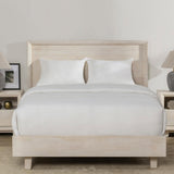 Reece Bed - Seashell White by Classic Home at Eve Furniture